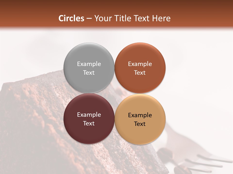 White Coffee Cream PowerPoint Template