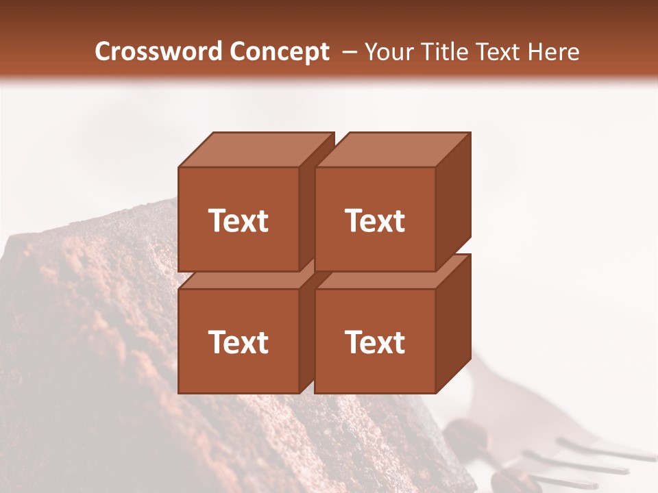 White Coffee Cream PowerPoint Template