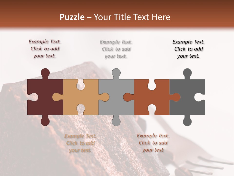 White Coffee Cream PowerPoint Template