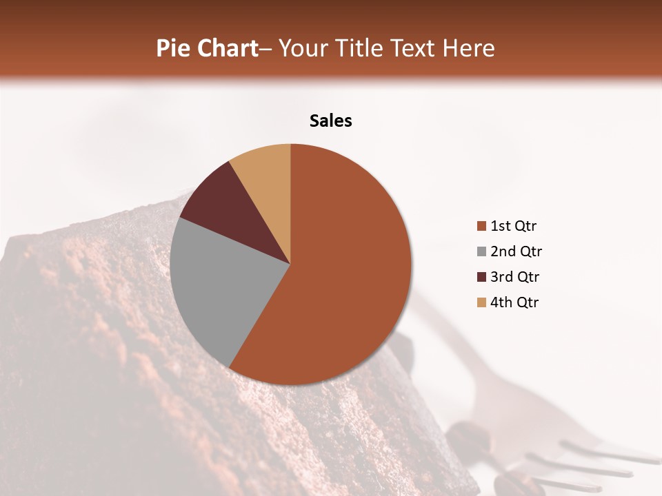 White Coffee Cream PowerPoint Template