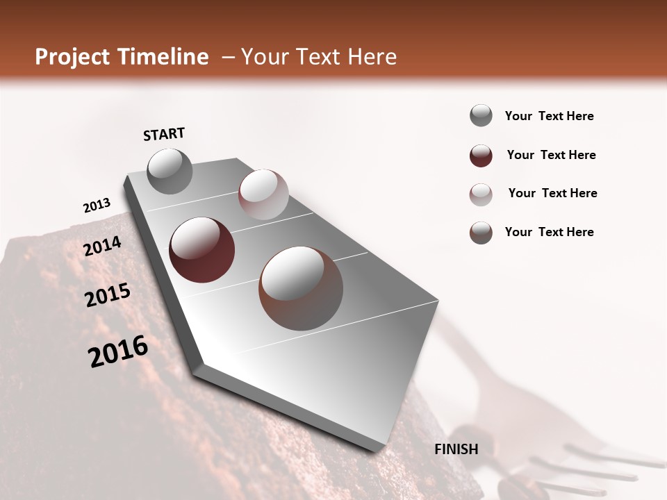 White Coffee Cream PowerPoint Template
