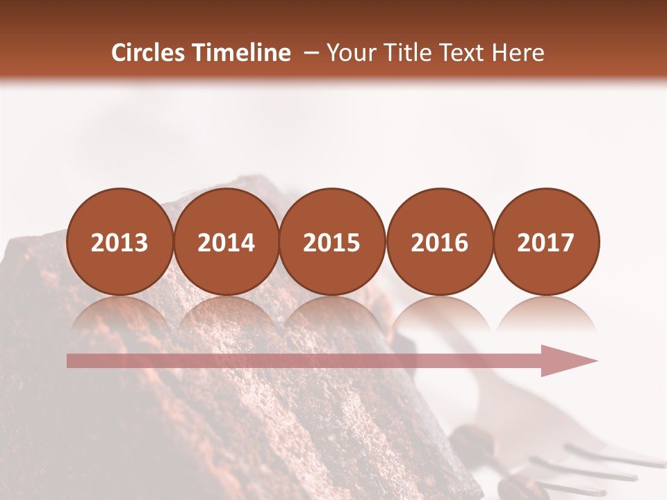 White Coffee Cream PowerPoint Template