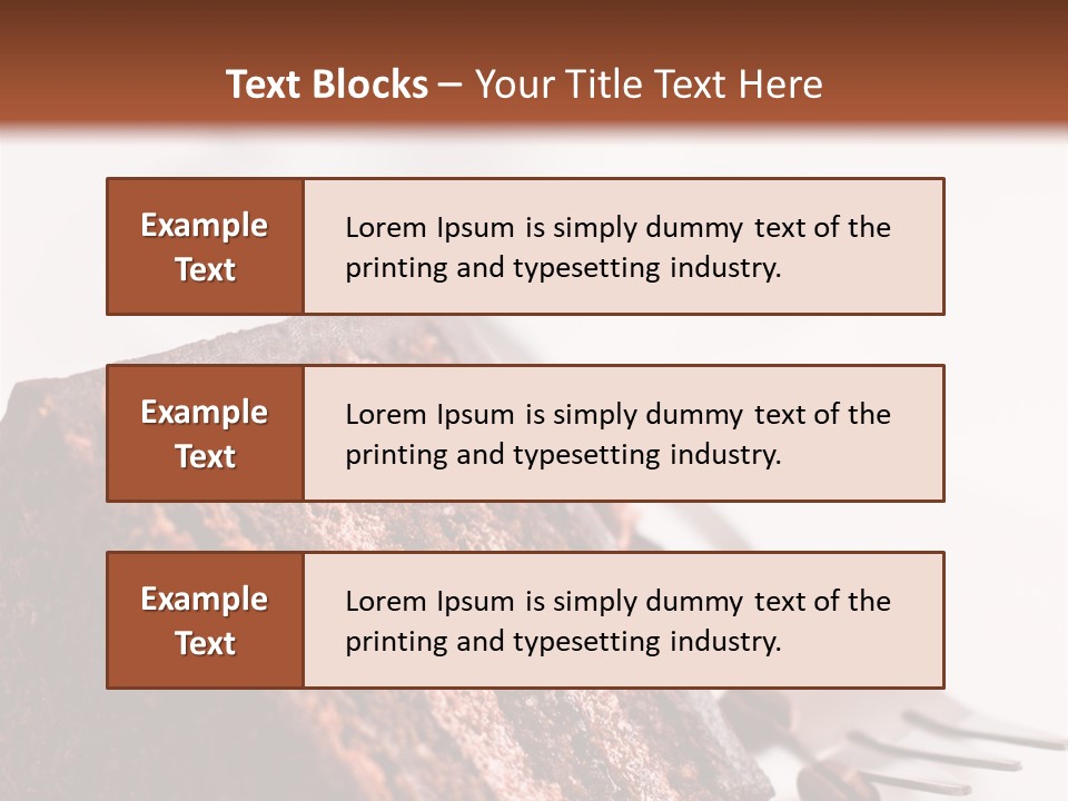 White Coffee Cream PowerPoint Template