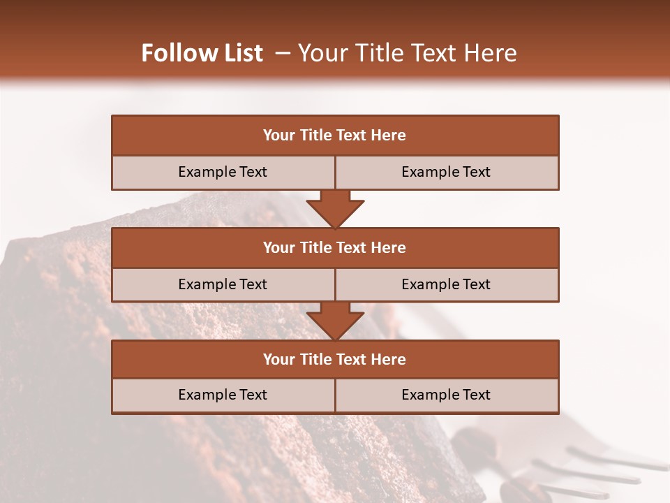 White Coffee Cream PowerPoint Template