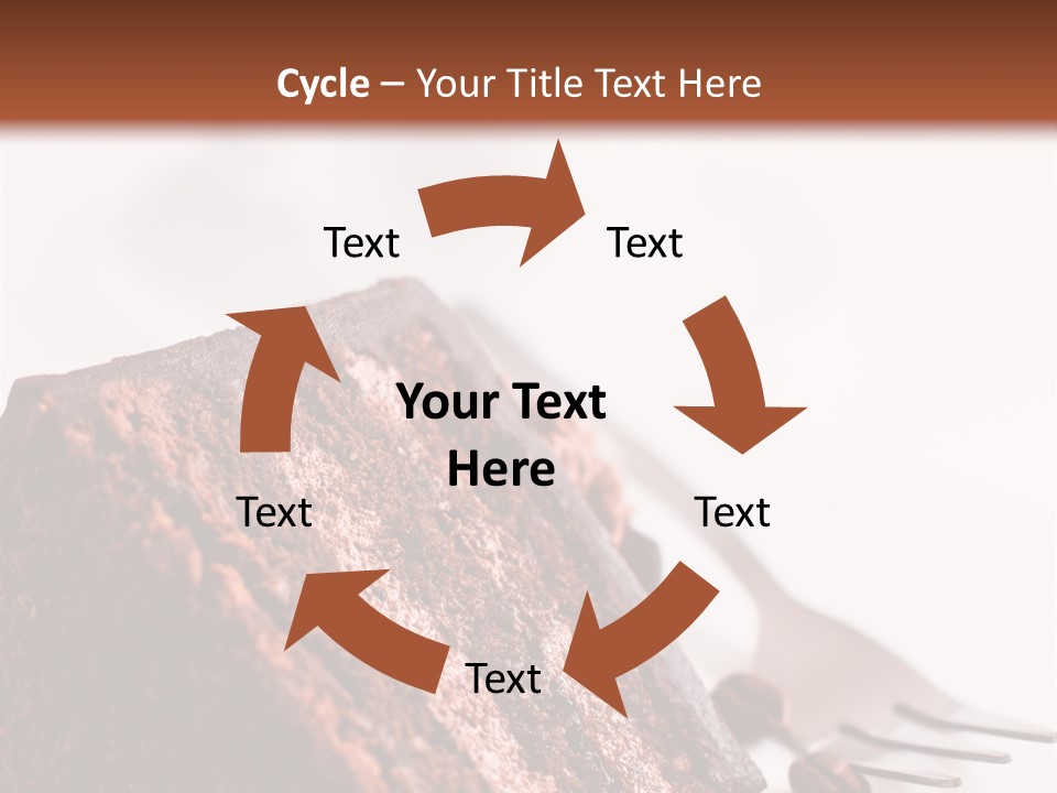 White Coffee Cream PowerPoint Template