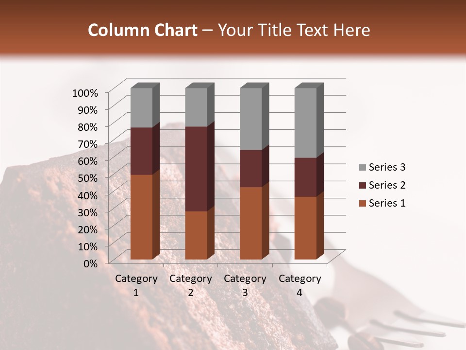 White Coffee Cream PowerPoint Template