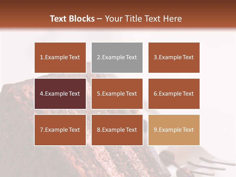 White Coffee Cream PowerPoint Template