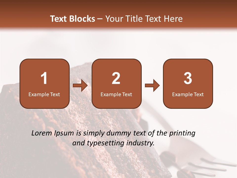 White Coffee Cream PowerPoint Template