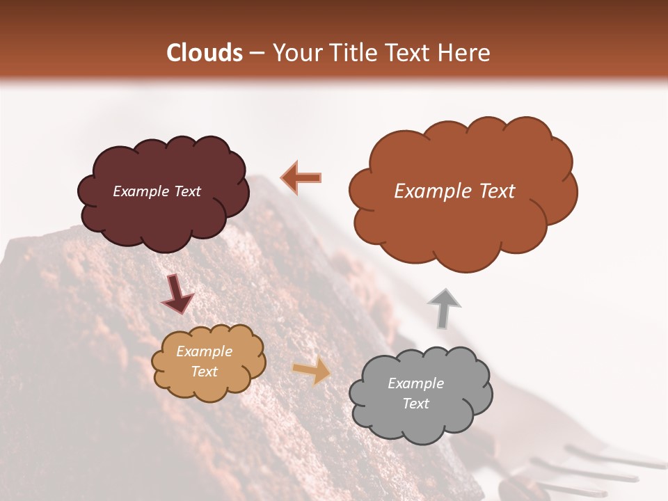 White Coffee Cream PowerPoint Template