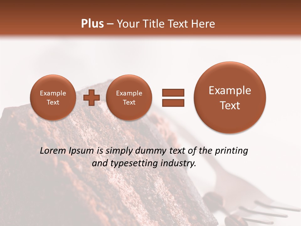 White Coffee Cream PowerPoint Template