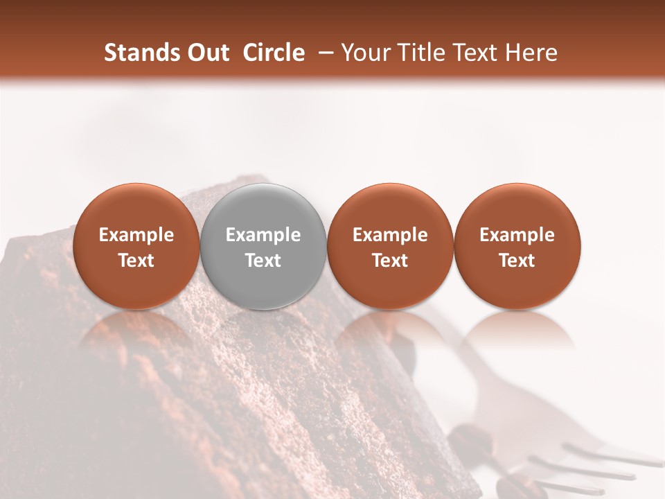 White Coffee Cream PowerPoint Template