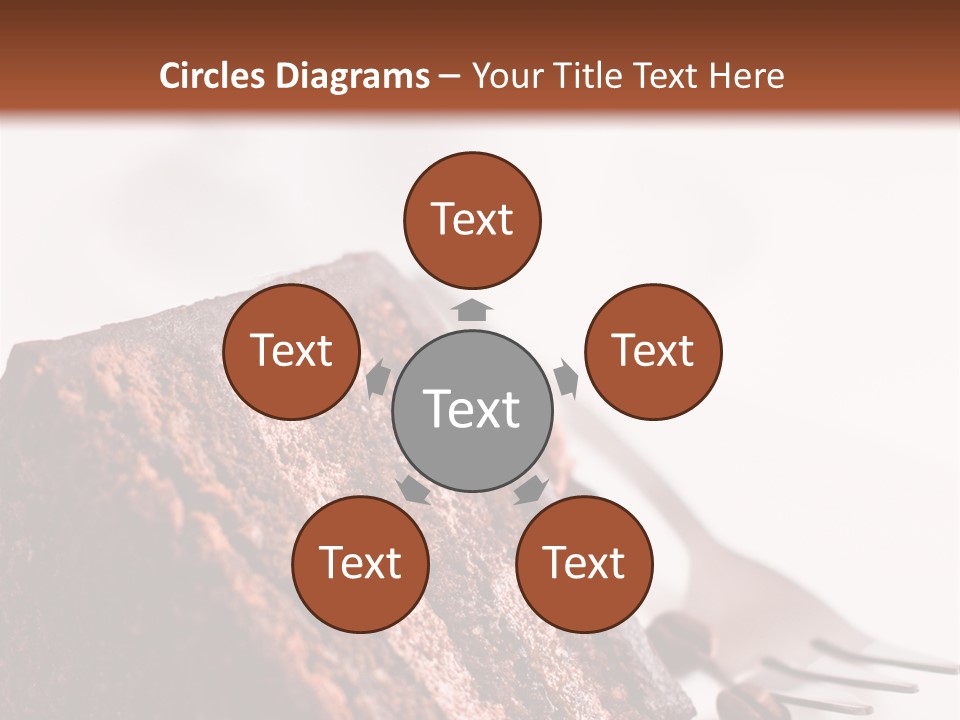 White Coffee Cream PowerPoint Template