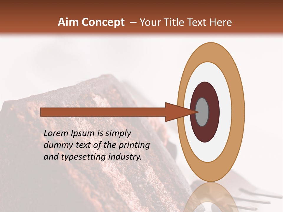 White Coffee Cream PowerPoint Template