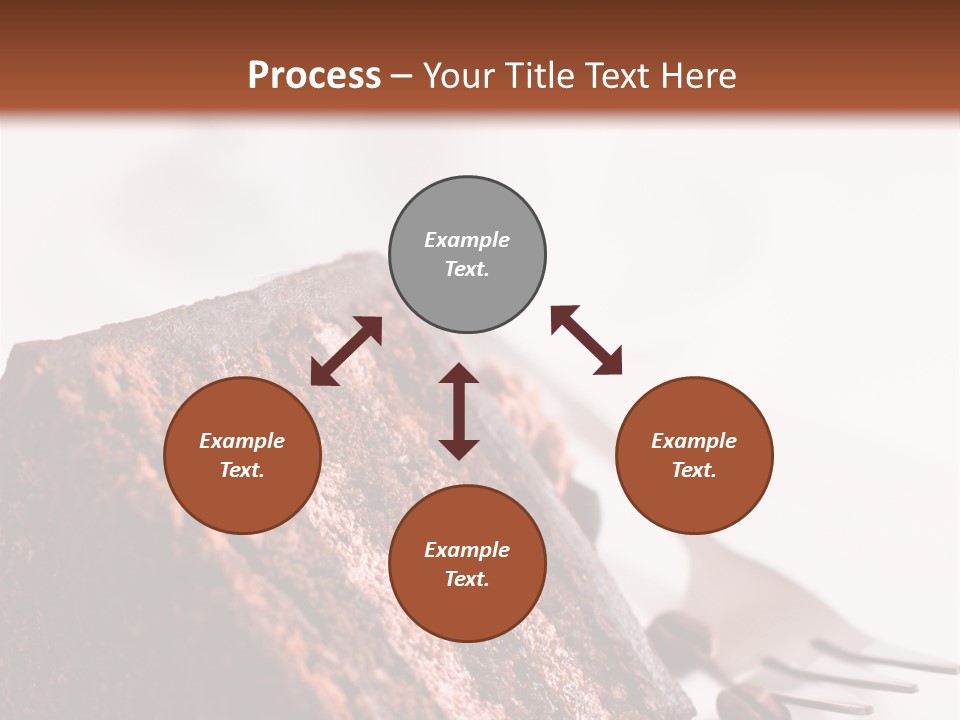 White Coffee Cream PowerPoint Template