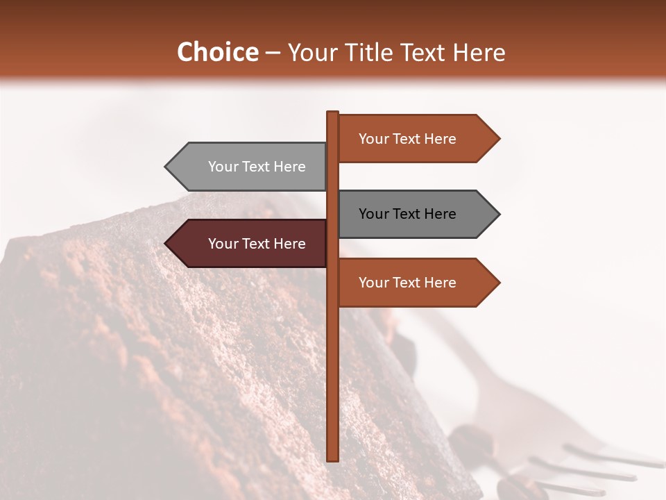 White Coffee Cream PowerPoint Template