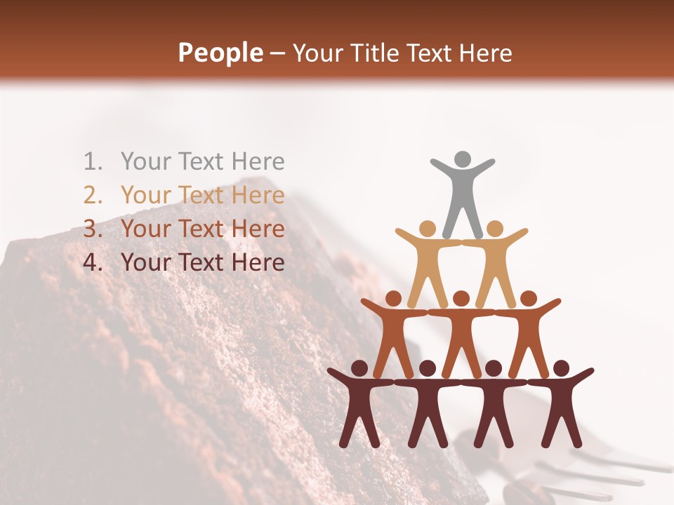 White Coffee Cream PowerPoint Template