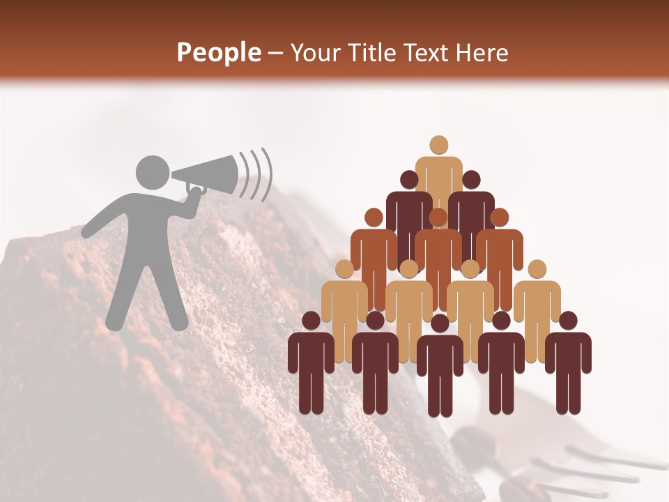 White Coffee Cream PowerPoint Template