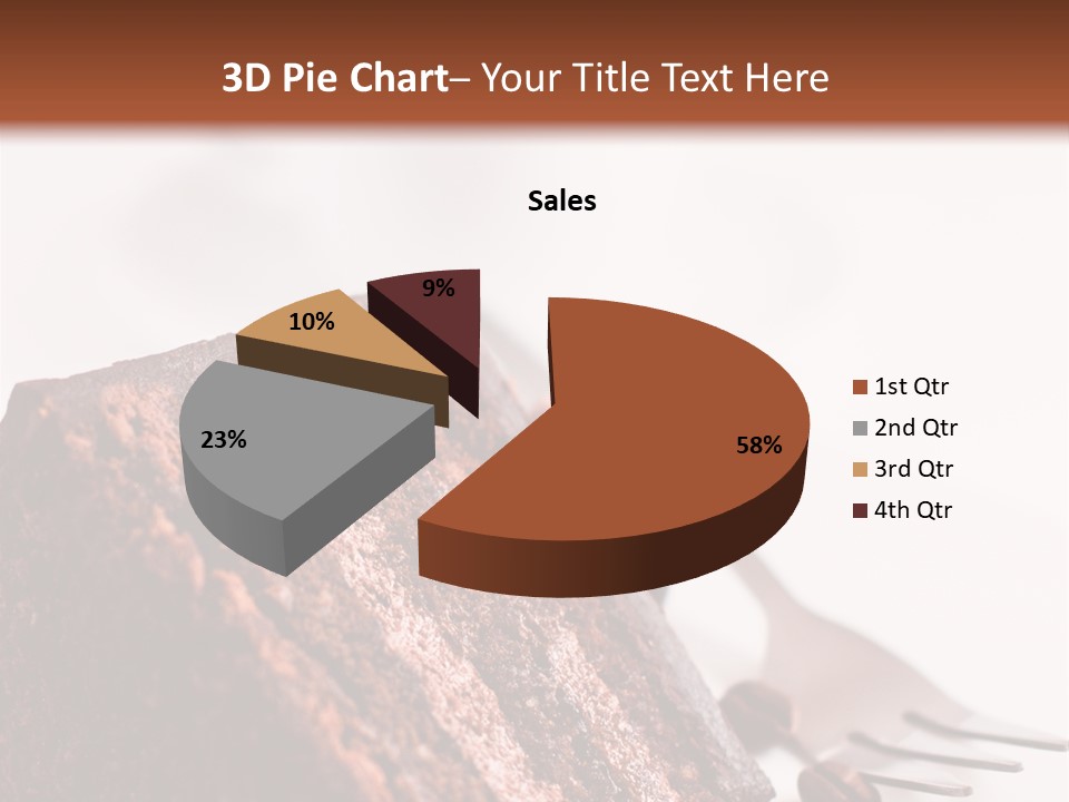 White Coffee Cream PowerPoint Template