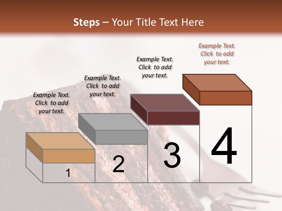 White Coffee Cream PowerPoint Template