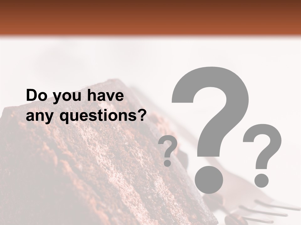 White Coffee Cream PowerPoint Template