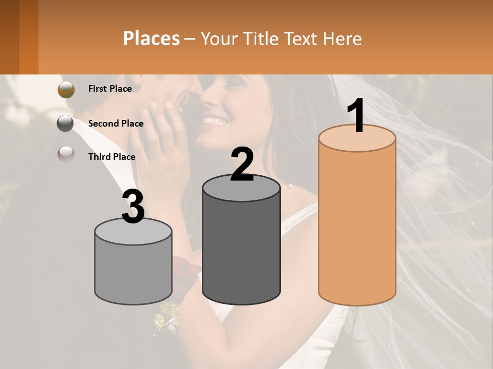 Brunette Together People PowerPoint Template