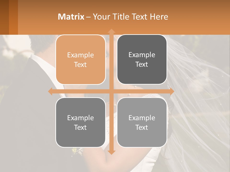 Brunette Together People PowerPoint Template