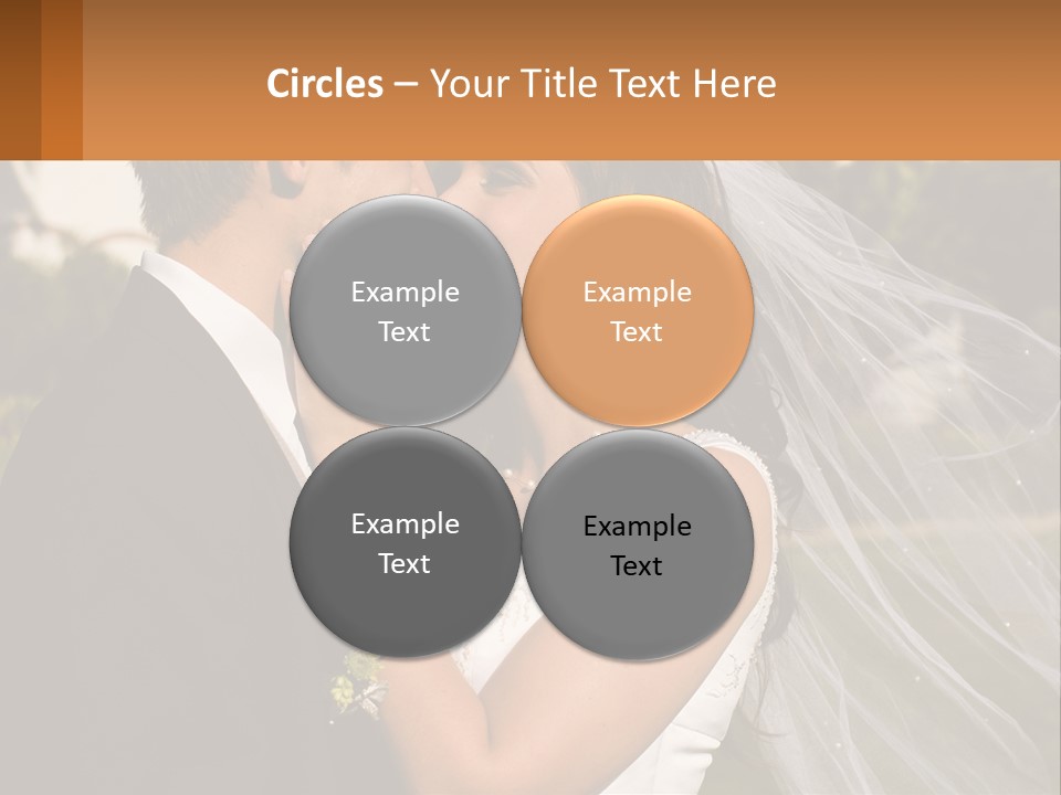 Brunette Together People PowerPoint Template