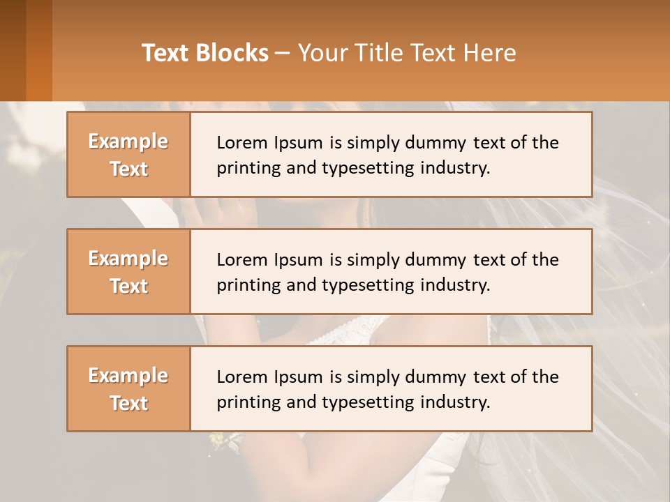 Brunette Together People PowerPoint Template