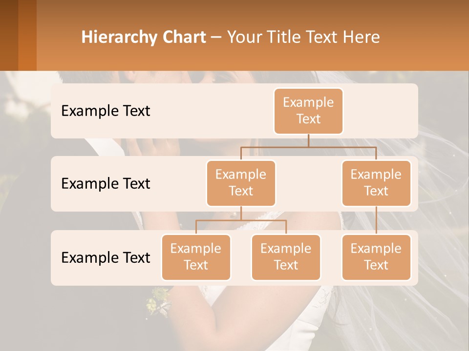 Brunette Together People PowerPoint Template