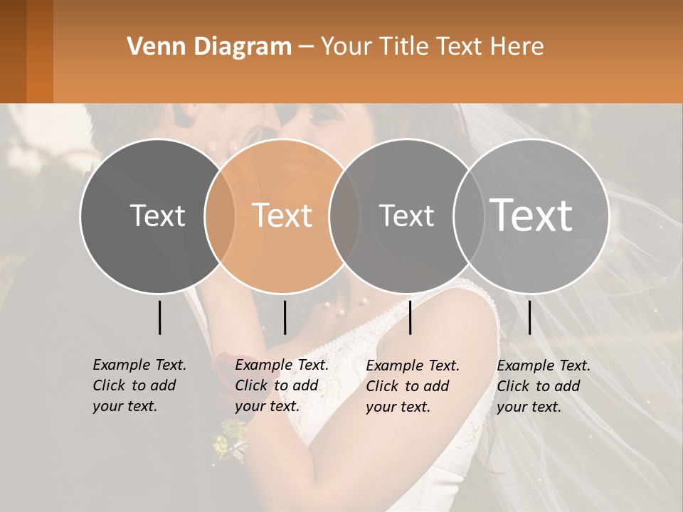 Brunette Together People PowerPoint Template