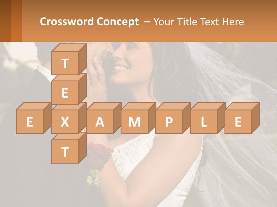 Brunette Together People PowerPoint Template