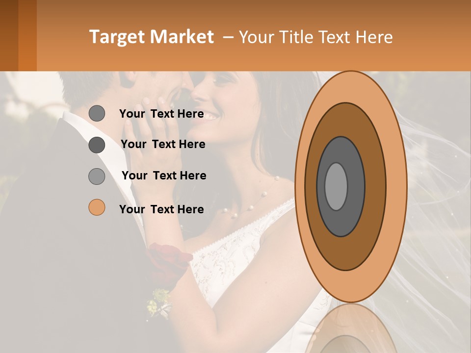 Brunette Together People PowerPoint Template