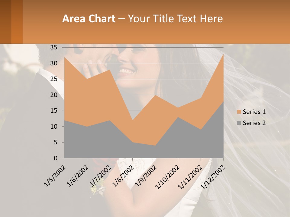 Brunette Together People PowerPoint Template