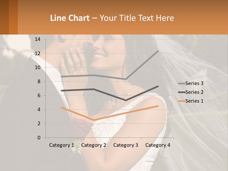 Brunette Together People PowerPoint Template