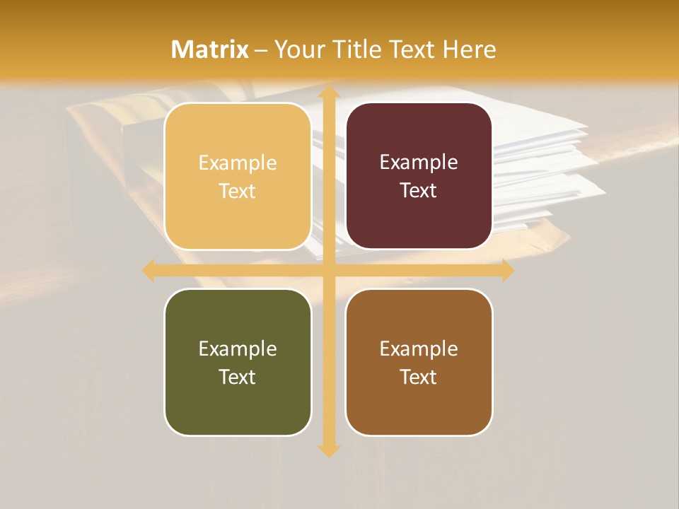 Box Mailbox Outside PowerPoint Template