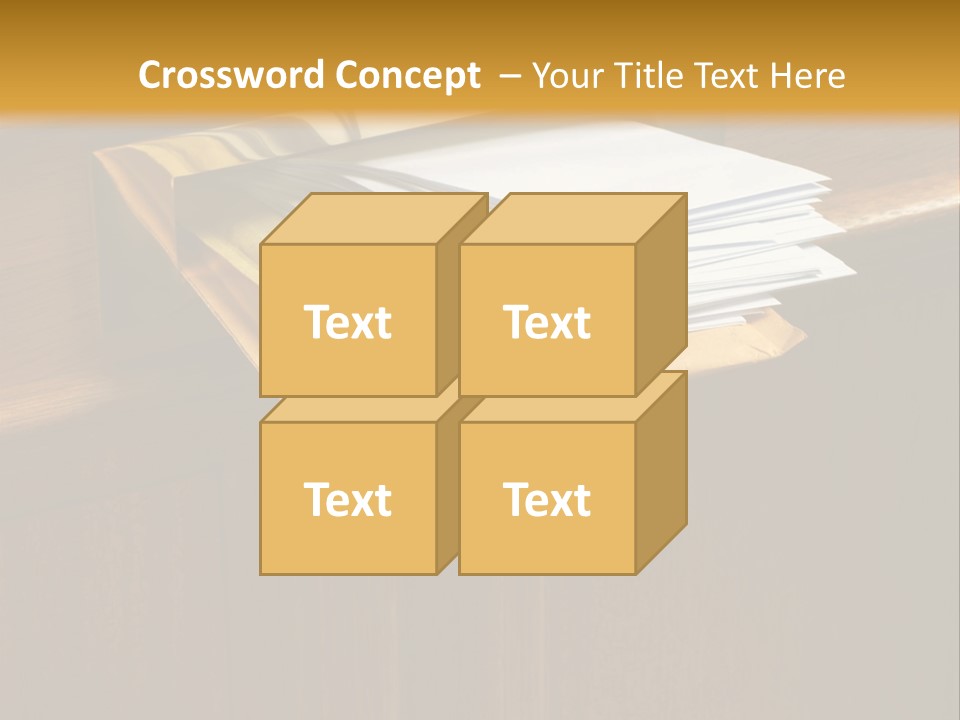 Box Mailbox Outside PowerPoint Template