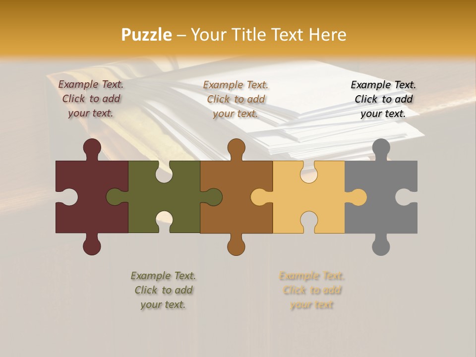 Box Mailbox Outside PowerPoint Template