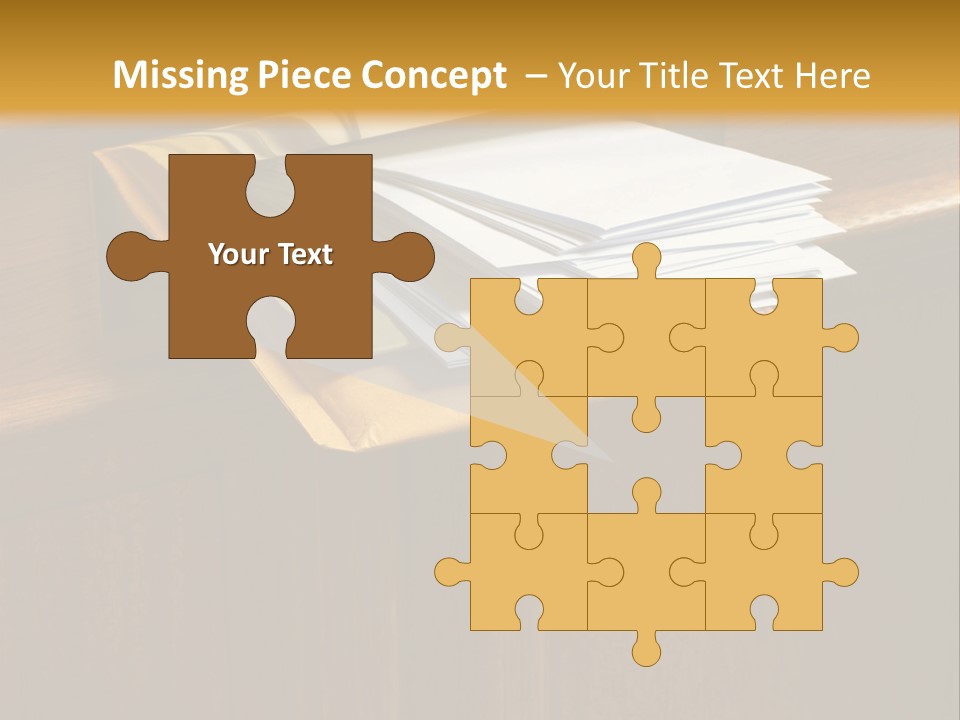 Box Mailbox Outside PowerPoint Template