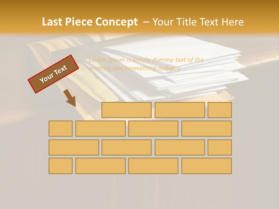 Box Mailbox Outside PowerPoint Template