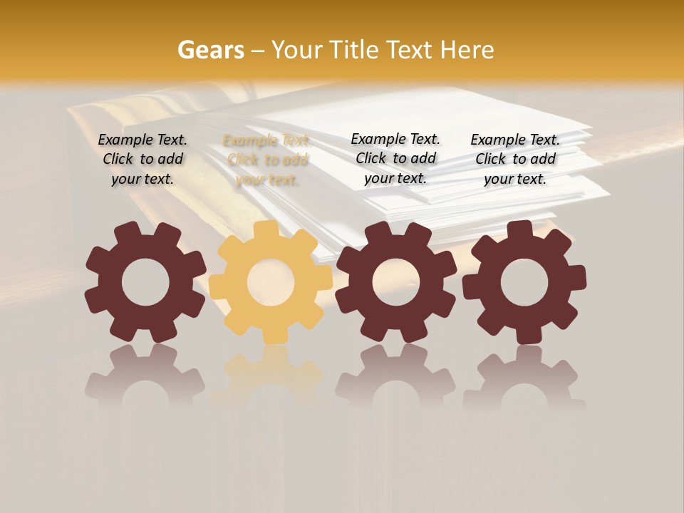 Box Mailbox Outside PowerPoint Template