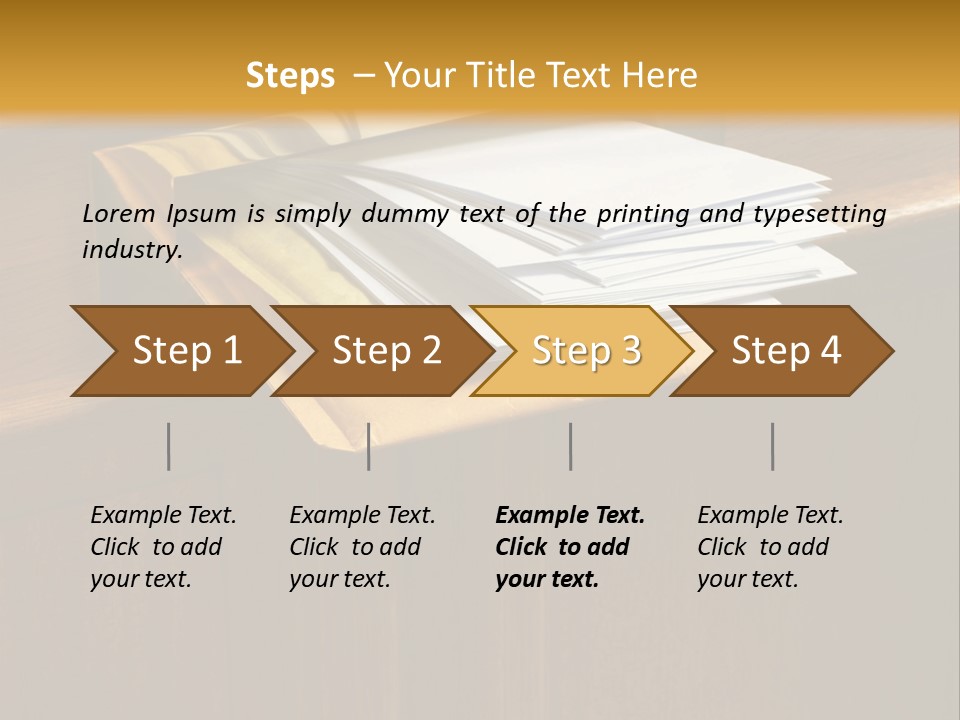 Box Mailbox Outside PowerPoint Template