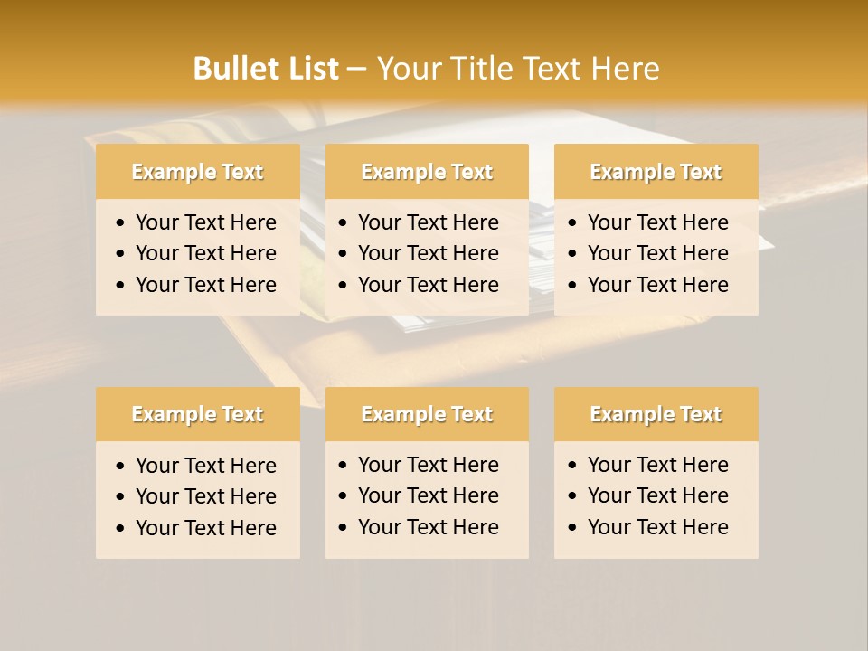 Box Mailbox Outside PowerPoint Template
