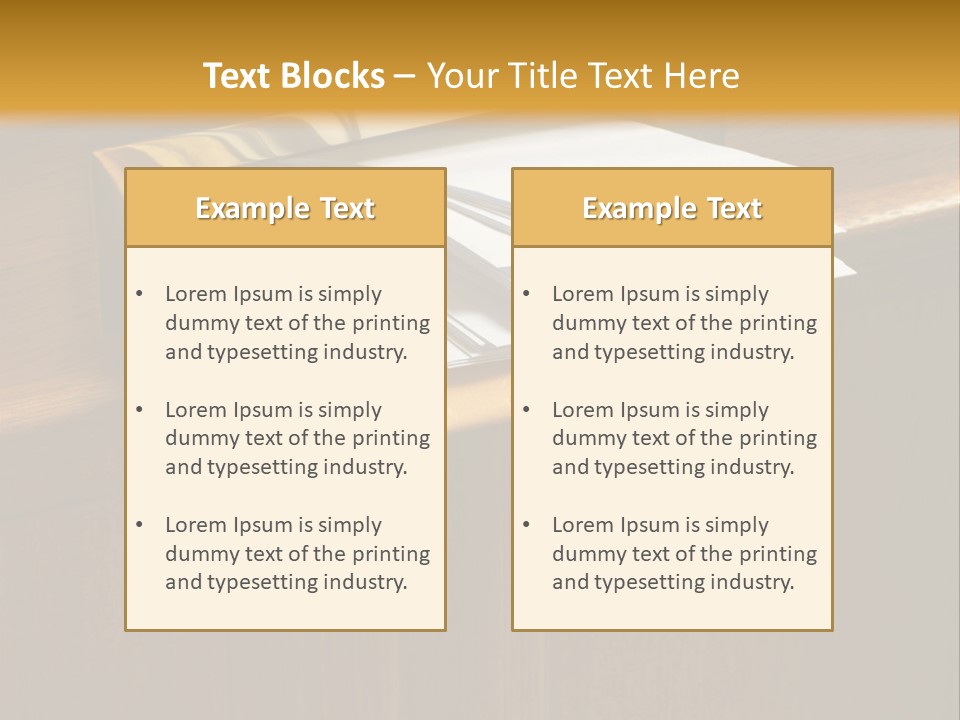 Box Mailbox Outside PowerPoint Template