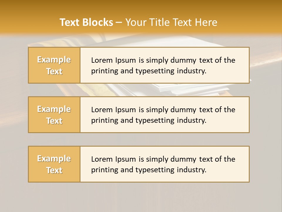 Box Mailbox Outside PowerPoint Template
