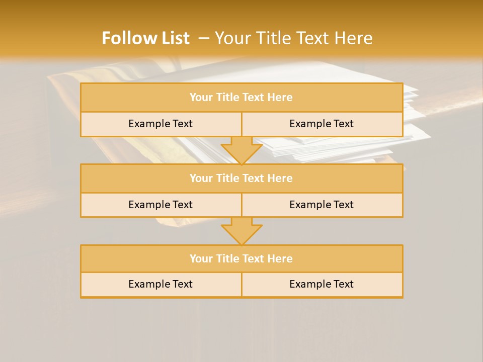 Box Mailbox Outside PowerPoint Template