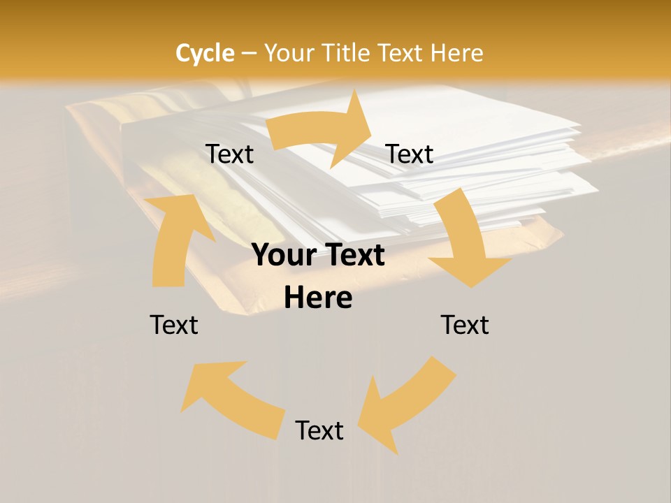 Box Mailbox Outside PowerPoint Template