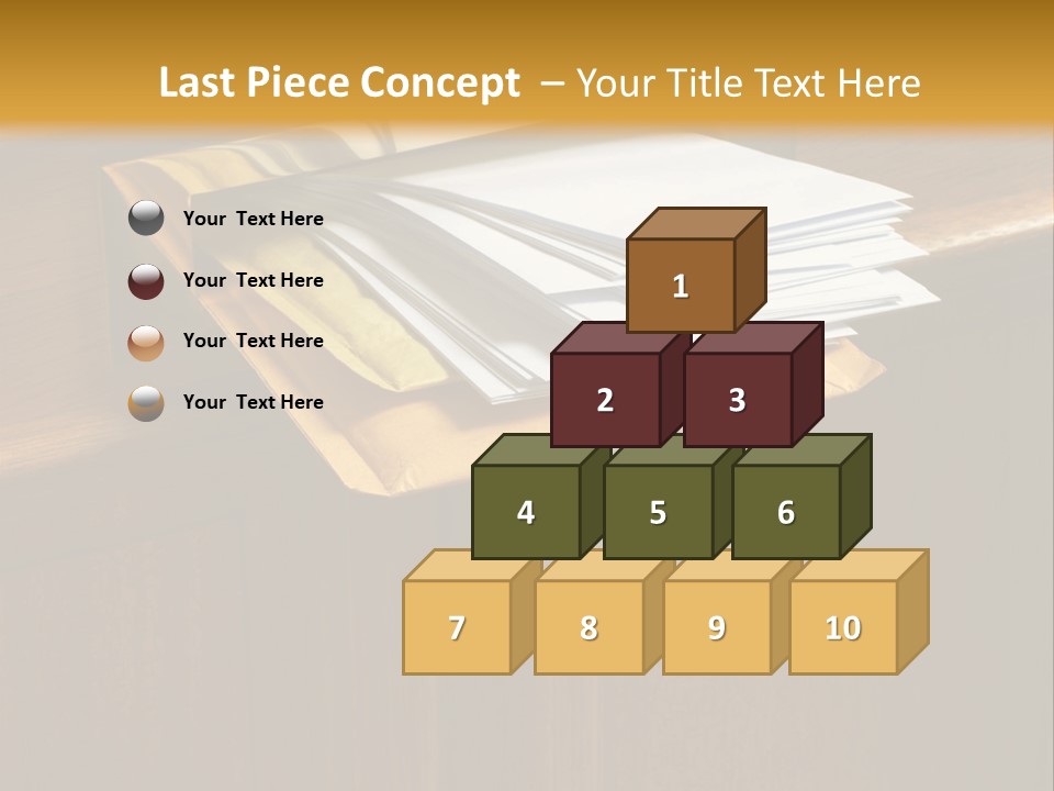 Box Mailbox Outside PowerPoint Template