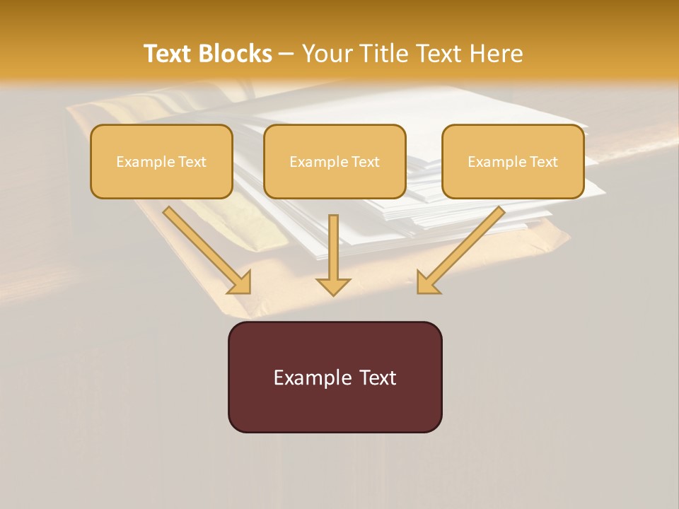 Box Mailbox Outside PowerPoint Template