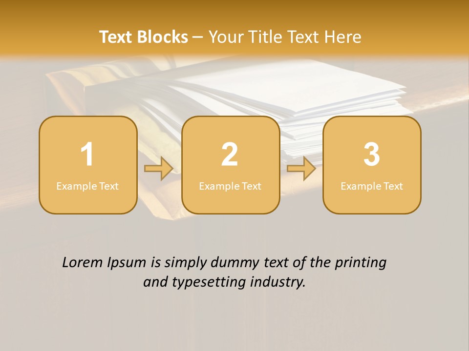Box Mailbox Outside PowerPoint Template