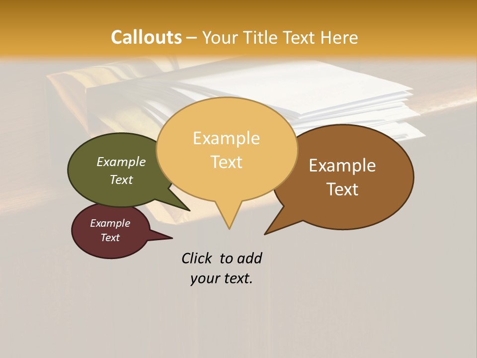 Box Mailbox Outside PowerPoint Template
